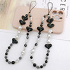 Mobile phone, strap, phone case, handheld pendant from pearl, accessory