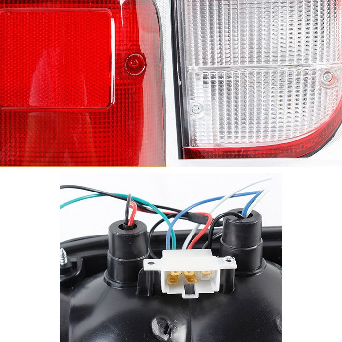 Aplicable a TOYOTA HILUX luces traseras 01 luces traseras Hilux accesorios de automóviles pickup luces traseras