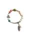 Wenchuang Gangcao Jingdezhen Ceramic Bracelet Girl's New Chinese Style Popular Art All-match Ancient Style Bracelet Tide