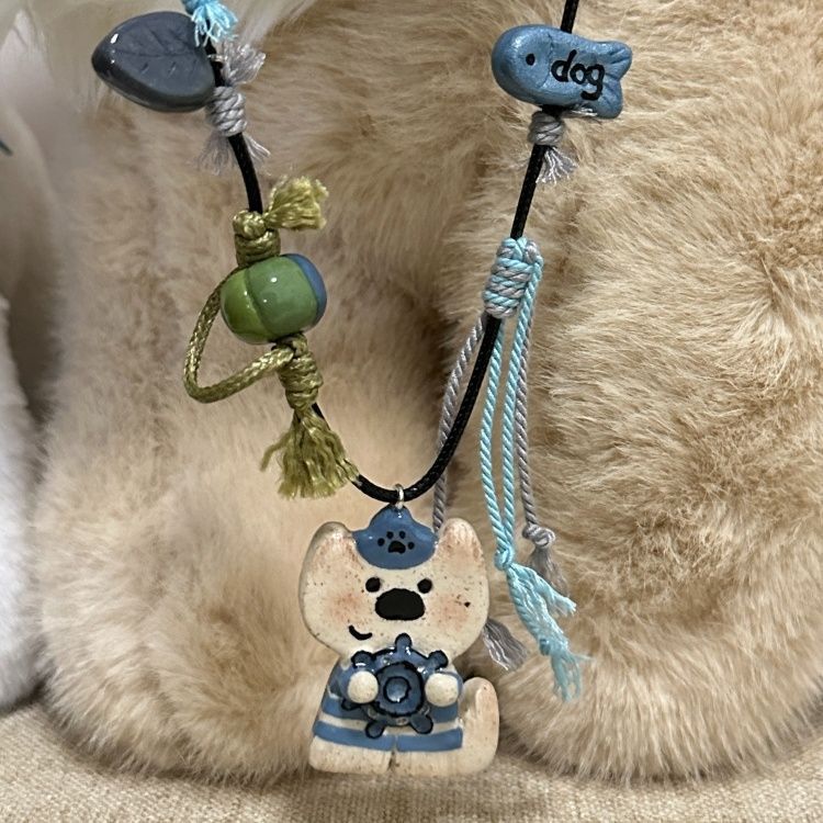 Necklace 0071 puppy captain
