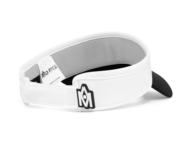 Mũ golf nữ không đầu Moeyes Magic Eye phối màu tương phản, dây hút mồ hôi chống nắng — M23MZ003-Đen Trắng, M23MZ003-Trắng Đen, M23MZ004-màu trắng, M23MZ005-màu trắng chi tiết 18