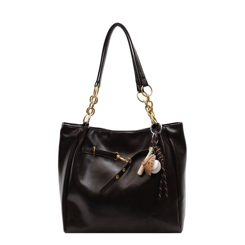 Capacious shoulder bag, autumn universal backpack for leisure