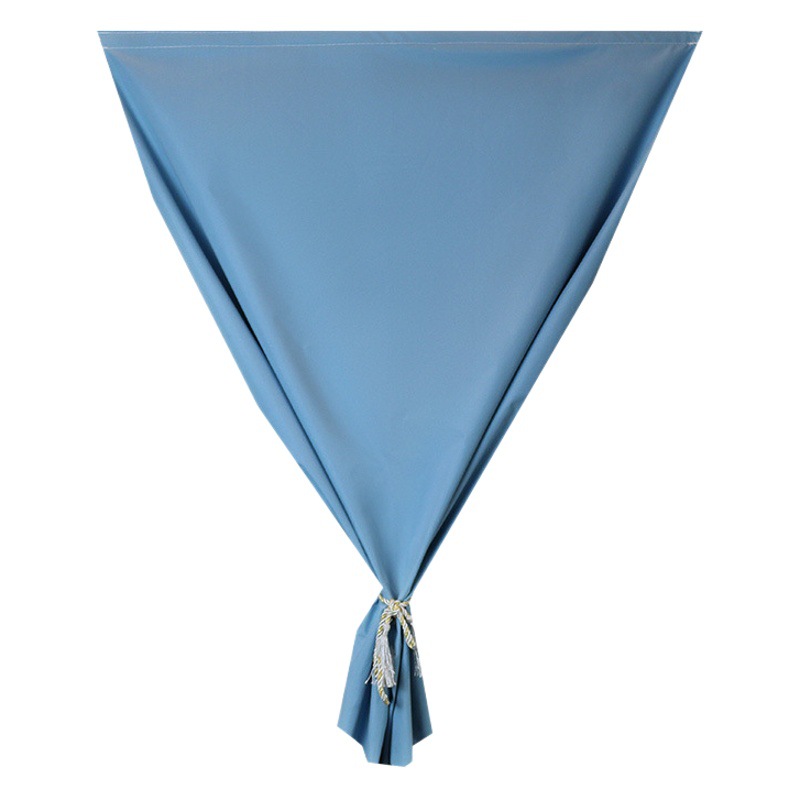 Cortina de sombreado total impermeable sin agujeros de instalación de alquiler habitación de sol dormitorio para evitar la línea exterior ventana flotante de alojamiento especial