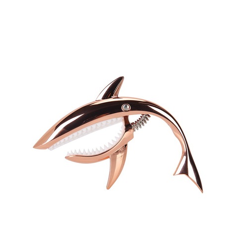 Guitar metal shark capo acoustic guitar capo zinc alloy capo electric guitar clip-on capo