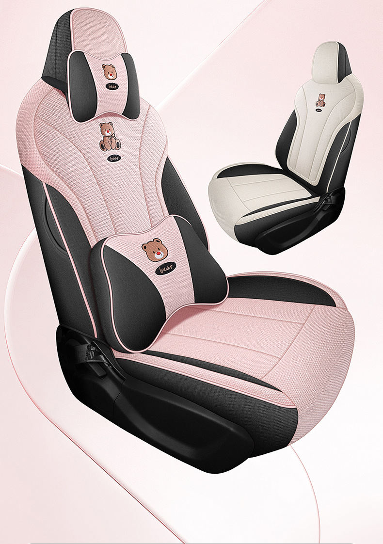 Geely Star Wish Seat Cover Special Full Surrounding Linen Breathable Cushion Seat Cover Car Interior Four Seasons Decoration Car Supplies