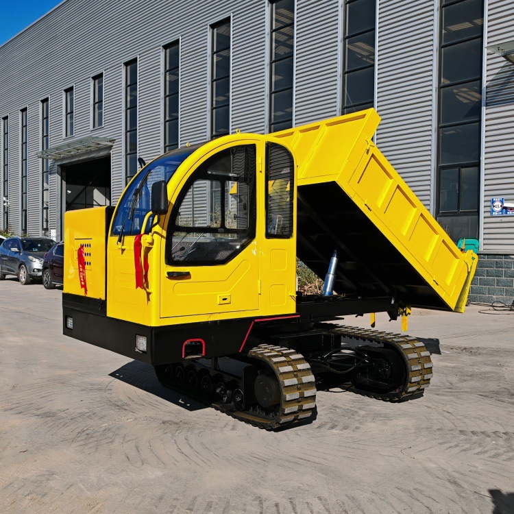 厂家直供液压整体旋转 履带式运输车 液压行走可遥控全地形爬山虎