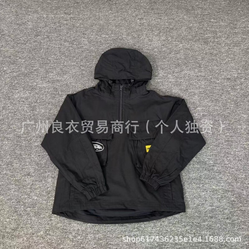 批发CORT美式潮牌刺绣恶魔岛连帽棉服男女ins秋冬季棉衣外套潮ins|undefined