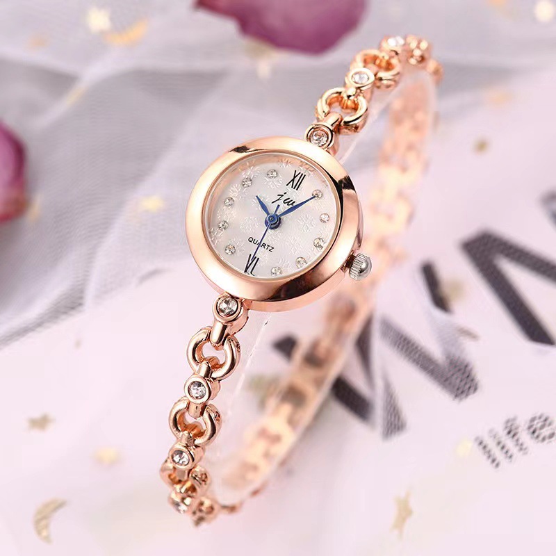 New Korean Style Fashion Casual Women's Watch Women's All-match Elegant Thin Band Small Plate Electronic Advanced Sense Quartz Watch