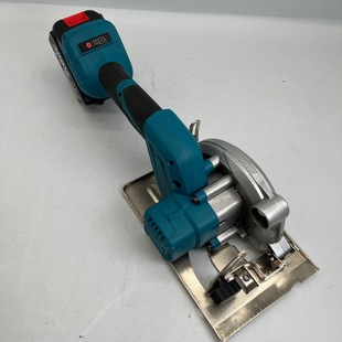 High power lithium battery brushless power tool 5 inch single hand saw metal wood plastic pvc cutting machine electric circular saw