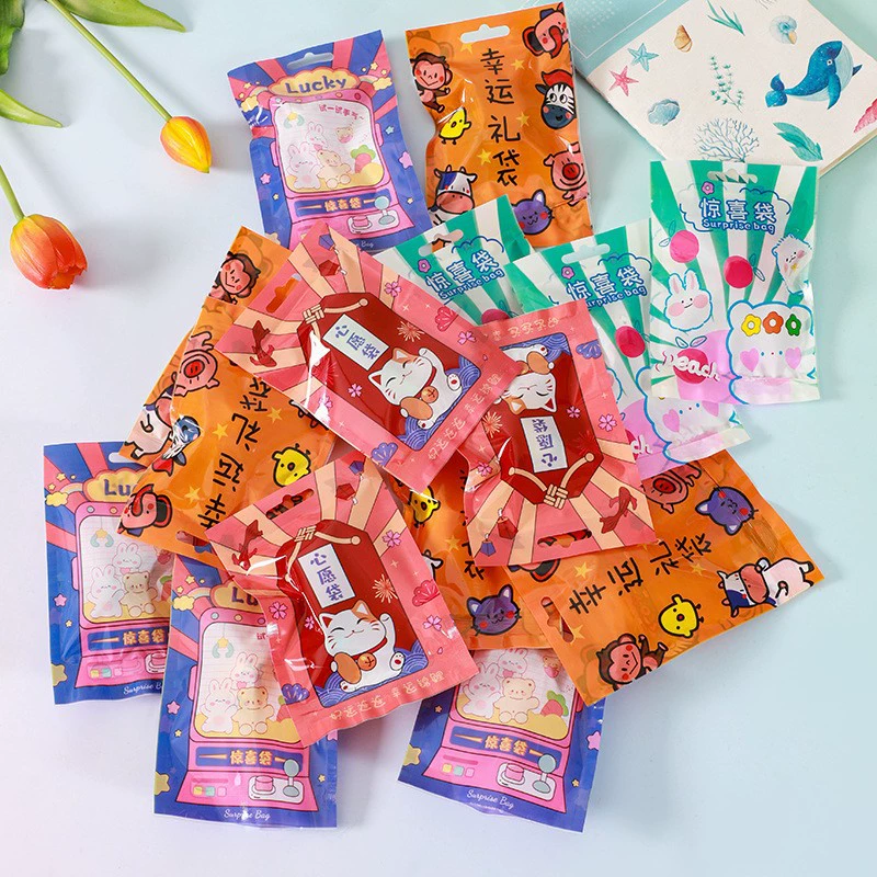 Детский сюрприз счастливая слепая сумка слепая коробка маленькая игрушка начальная школа детский сад вдохновляющие канцелярские принадлежности маленькая сумка подарок