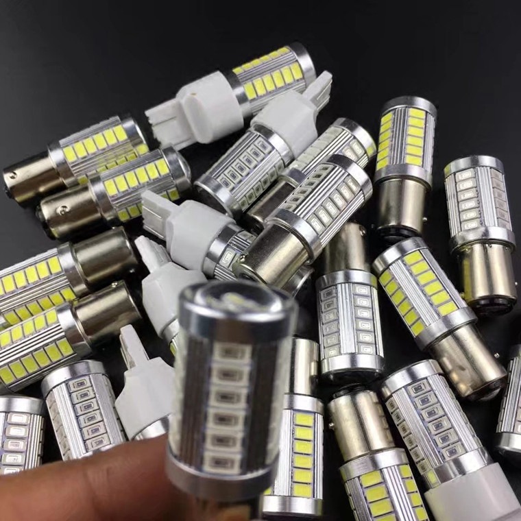 Luz de freno LED flash 1156 1157 5730-33LED luz de freno del coche bombilla trasera