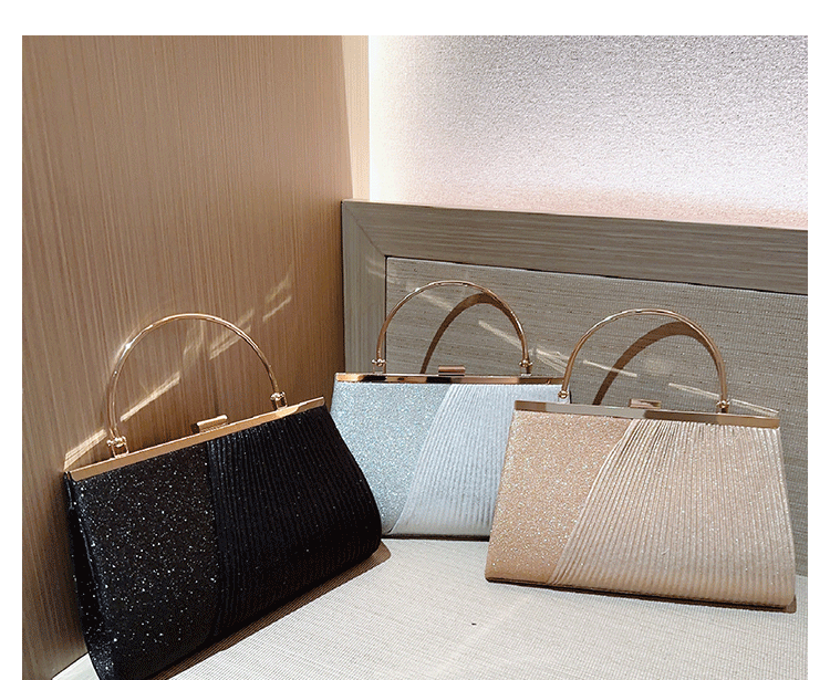 Glitter Sequins Clutch Purses MAC040 for Women from Mariam's Collection2