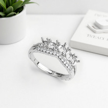 �A�ӿ��лʹ�Ů��ָ�����Ž���DIY�Ƕ�A��3mm����ʯ��Ϟ��ָ��