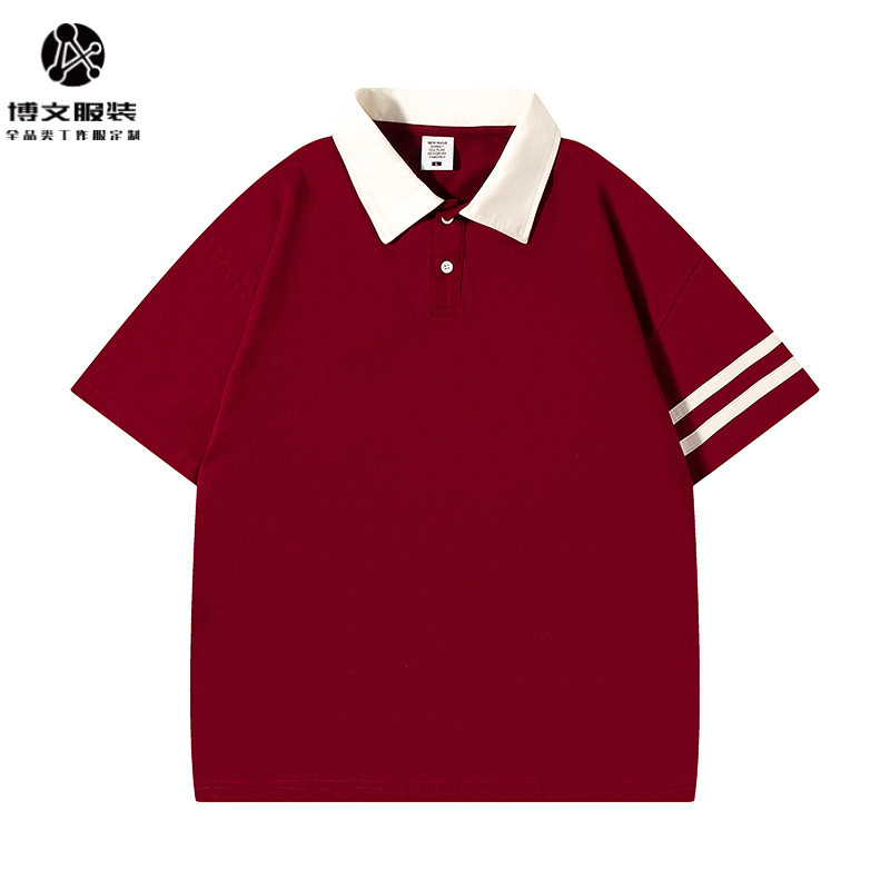New graduation season custom T-shirts with logo printing, short-sleeved cultural shirts for middle and high school students, group uniforms, and couple shirts