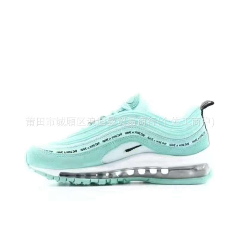外贸纯原air max97气垫鞋减震透气轻便防滑增高软底男女跑步鞋|undefined