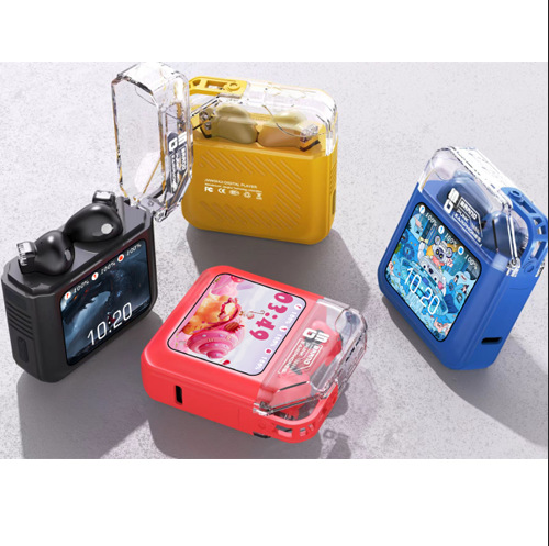 I nuovi auricolari smart TWS in-ear di Huaqiangbei sono dotati di display, custodia di ricarica, promemoria chiamate e funzione per scattare foto._voghion.com