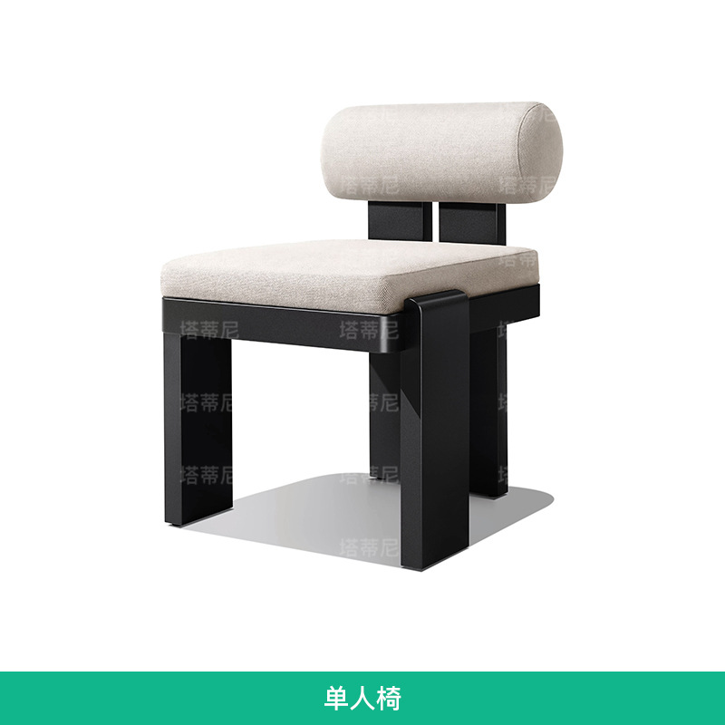 Mesa y silla de teca al aire libre patio villa impermeable hotel combinación de madera maciza mesa y silla al aire libre restaurante muebles de madera anticorrosivo