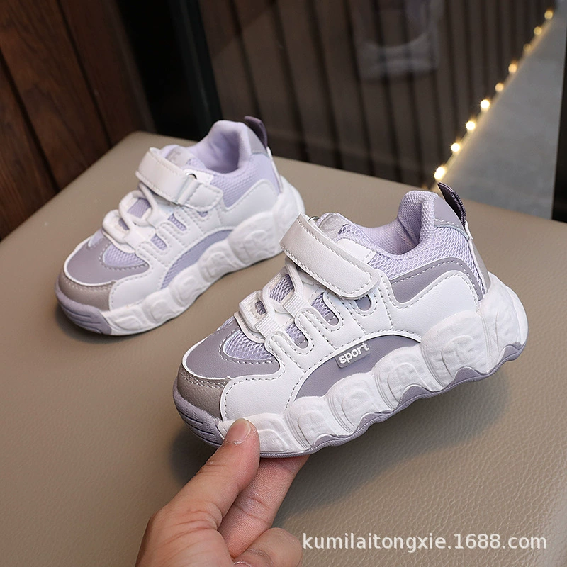 Sports shoes for boys, fashionable children's footwear for early age, autumn, trend of season, soft sole
