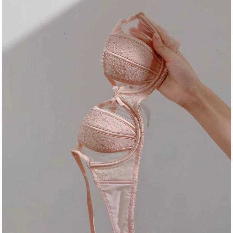 Light and thin underwear, sexy bra, set, french style