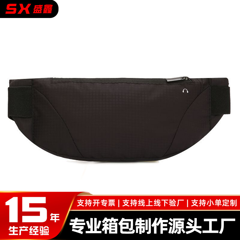 New Sports Satchel Mobile Phone Bag Marathon Sports Storage Bag Men's and Women's Large Capacity Fitness Outdoor Waist Bag Wholesale