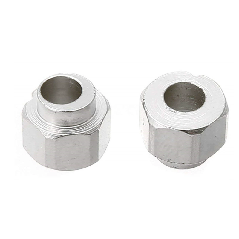 Гайка 3D-принтера углеродистая сталь никелированная шестиугольная Эксцентриковая колонна V-слот внутреннее отверстие 5 мм гравировальный станок из нержавеющей стали аксессуары для частичных отверстий