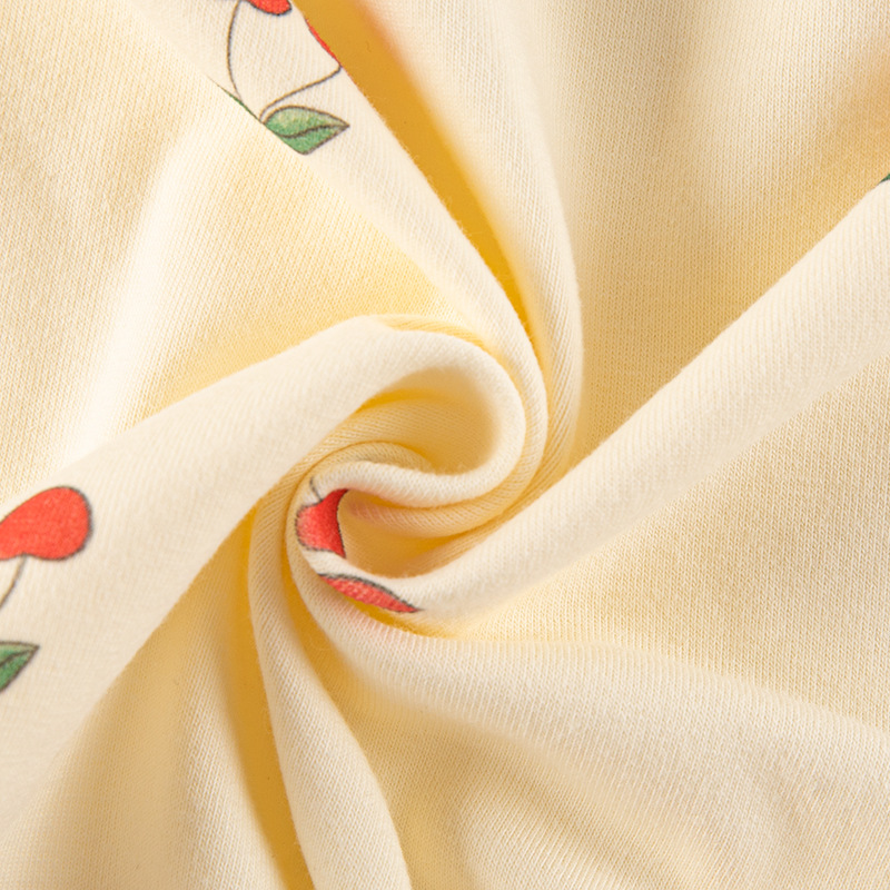 INS estilo europeo y americano infantil mono de manga corta funda nuevos hombres y mujeres bebé verano triángulo mameluco