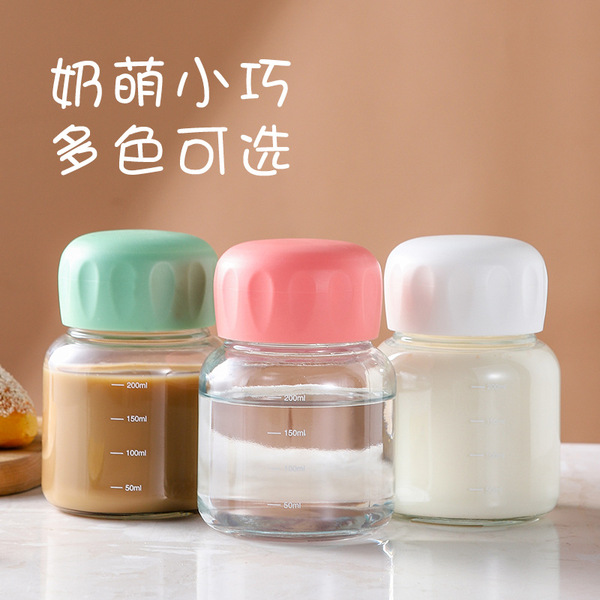 Small cute coffee glass fresh tea cup