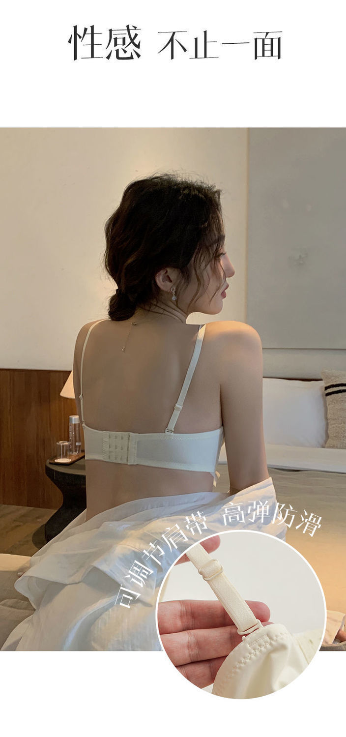 智贝详情图_6内衣女小胸聚拢日系少女文胸无钢圈收副乳上托防下