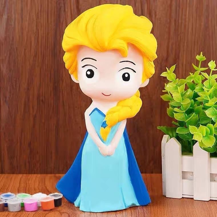 Muñecas de vinilo resistentes a roturas al por mayor para pintar y grafitar, juguetes para niños, estilo de celebridades de internet, sin yeso.