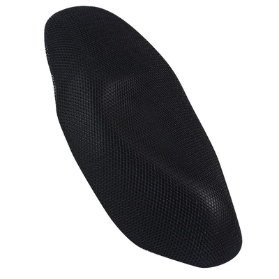 Electric Vehicle Cushion Cover Summer Heat Insulation Sun Protection Cushion Cover 3D Honeycomb Mesh Cover Four Seasons Universal Motorcycle Cushion Cover (Electric car cushion) - black-hole-s-code