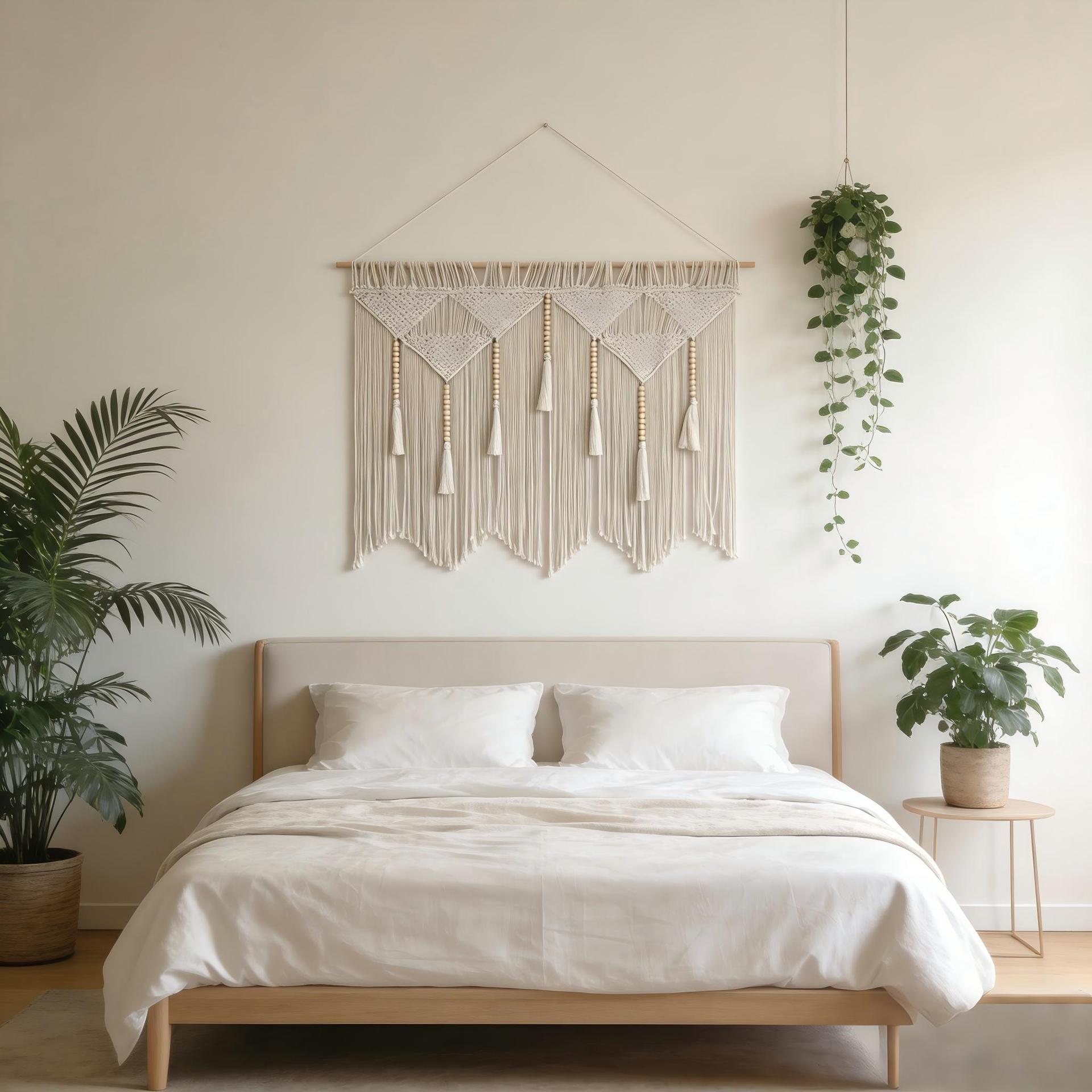 Bohemian home background decoration hand-woven tapestry simple large hanging decoration B & B wall hanging Amazon explosion