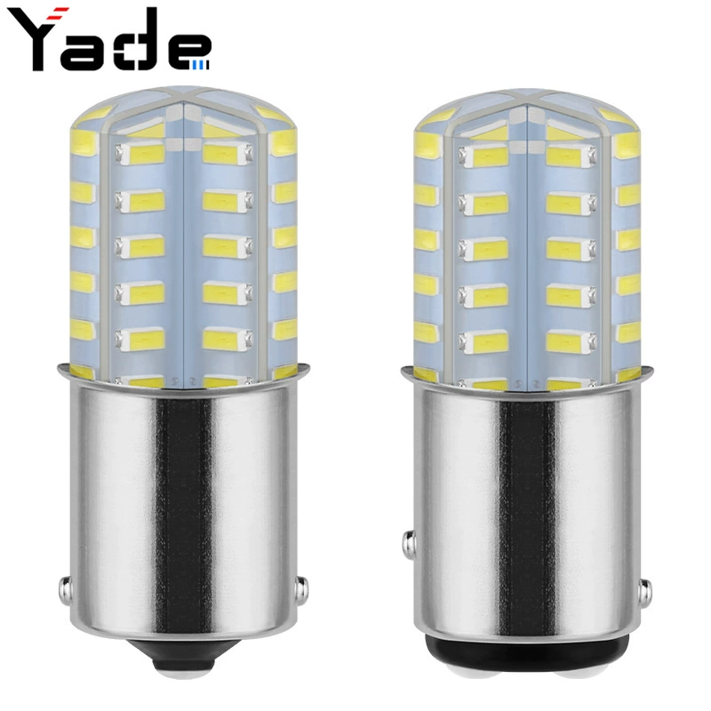 Автомобиль светодиодный стоп-сигнал вспышка 1157 1156 3014 48smd мотоцикл задний фонарь указатель поворота