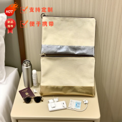 跨境爆款创意磁吸设计大容量便携化妆包笔袋多功能收纳包厂家直供