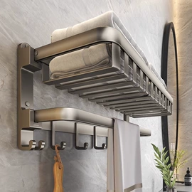 毛巾环/杆/架;衣钩/挂钩;收纳架