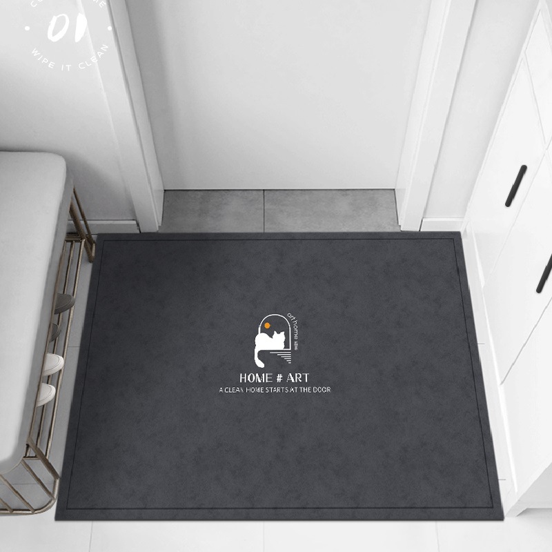 Alfombra de puerta PVC alfombra de la puerta estera de la puerta del hogar antideslizante alfombra de corte