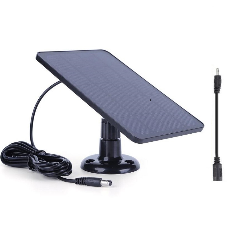 Monitor solar-powered charging
