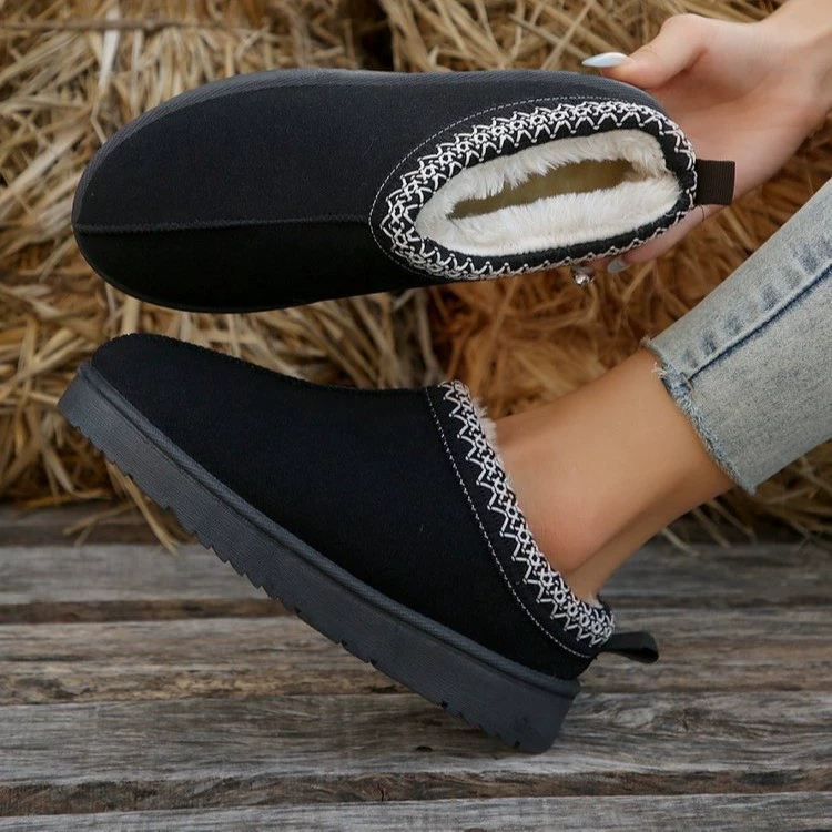 Ботинки снега педали низкая трубка старые хлопчатобумажные ботинки этнический стиль теплые кружева ленивые ботинки внешние торговые заказы оптовые ботинки поколения