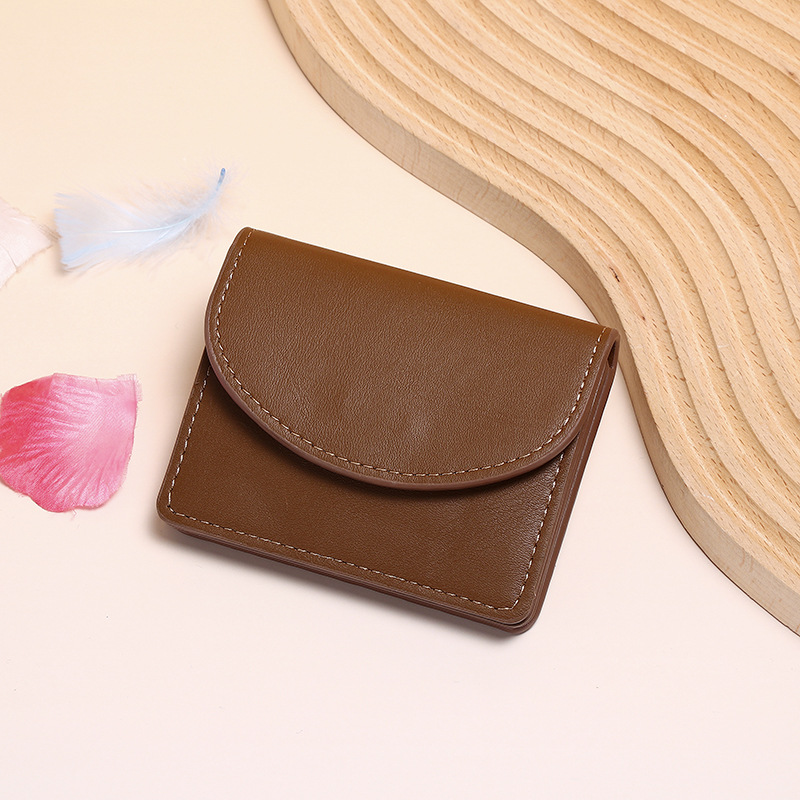Solid Color Card Holder For Passport And Travel Essentials_voghion.com