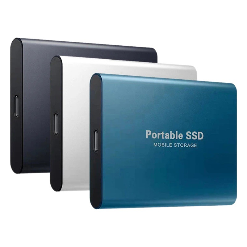 Productos transfronterizos mini portátil externo móvil disco duro de alta velocidad SSD T5 1TB 2TB 4TB