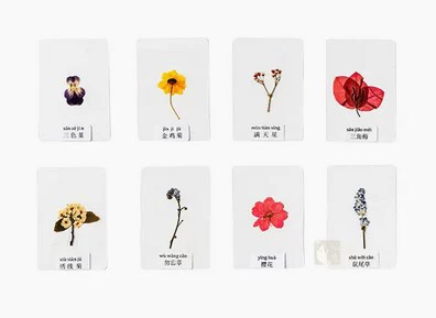Sample, flowered