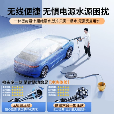 rechargeable car washer, Portable car washer