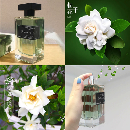 Jiaobolan's new gardenia and tea women's perfume long-lasting light fragrance tea fragrance internet celebrity cross-border Vietnam wholesale