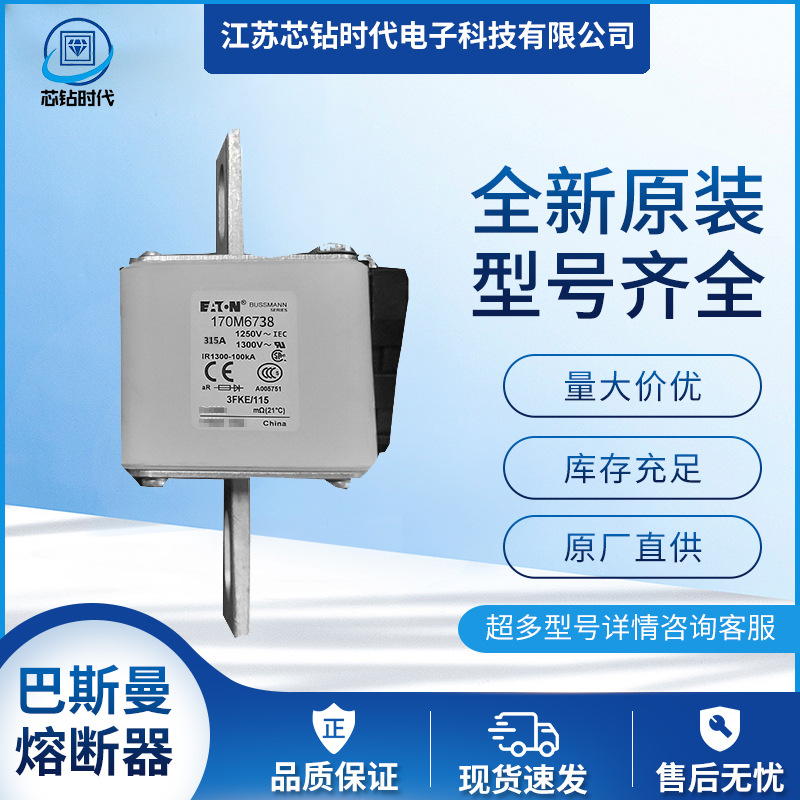 170M6750 170M6751巴斯曼BUSSMANN快速熔断器保险丝