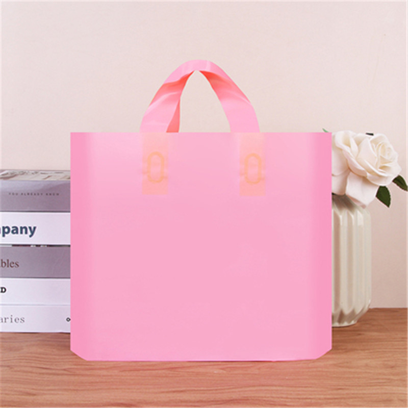 Bolsa de plástico simple engrosada tienda de ropa para niños bolsa caja de zapatos bolso maquillaje bolsa de regalo bolsa de logotipo de embalaje