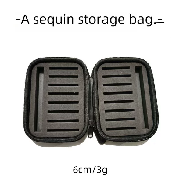 Luya sequin bait bag EVA portable bag sequin fishhook storage bag box fishing gear factory wholesale anti-Oxford cloth bag