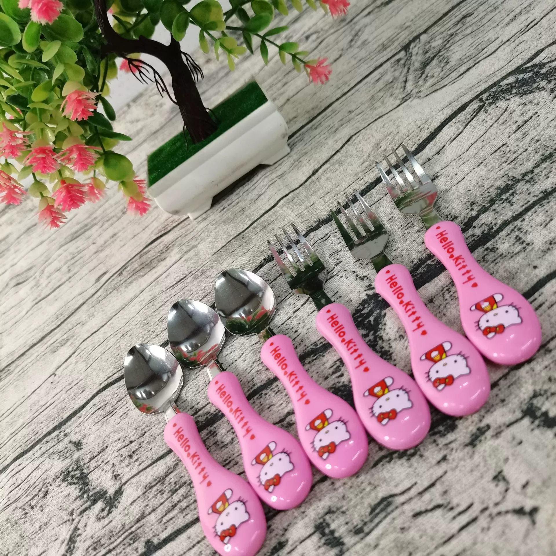 Ложка из нержавеющей стали посуда костюм ложка детское питание добавка Ложка десертная ложка подарок дети мультфильм креативная Ложка Вилка