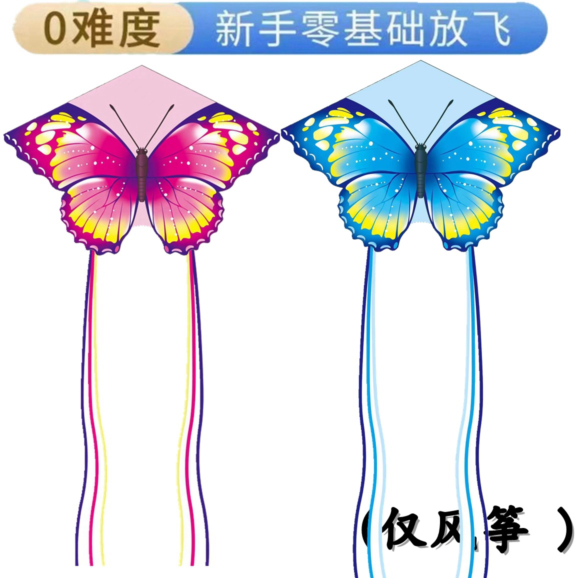 1.2 m 커플 나비 (블루)