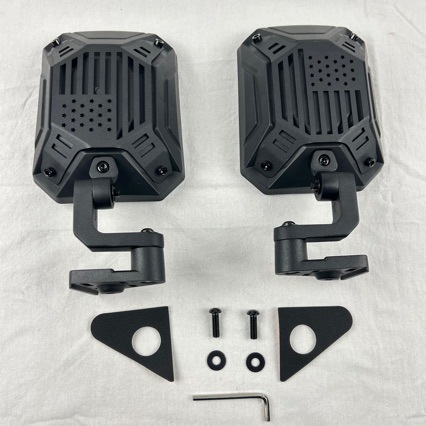 Suitable for 18-26 Models of Jl Wrangler Wide-Angle Auxiliary Mirrors, Jt Gladiator Off-Road Modification Half-Door Rearview Mirrors