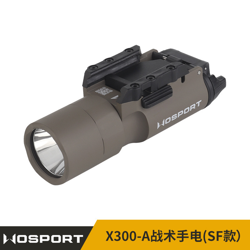 X300-A Tactical Down-Mounted Flashlight (Sf Model) 800 Lumens Alloy Shell Left and Right Dual Switches