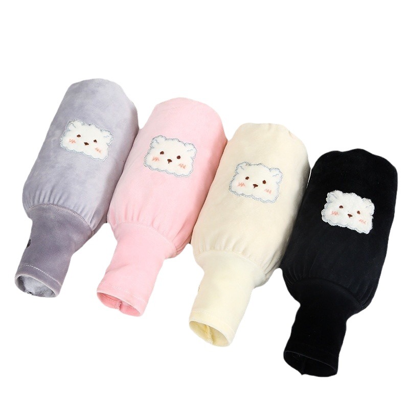 Autumn and Winter New Children's Sleeve Gloves Two-in-One Sleeve Children's Anti-Dirty Student Writing Sleeve Long Sleeve Head